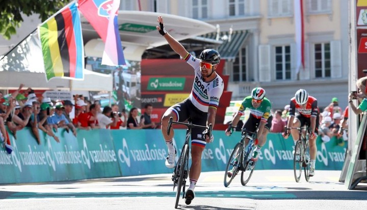 Sagan v akcii: Umelec na pretekárskom bicykli, píšu Švajčiari